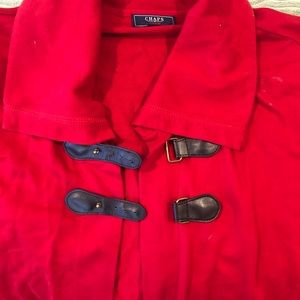 Cozy red Chaps jacket